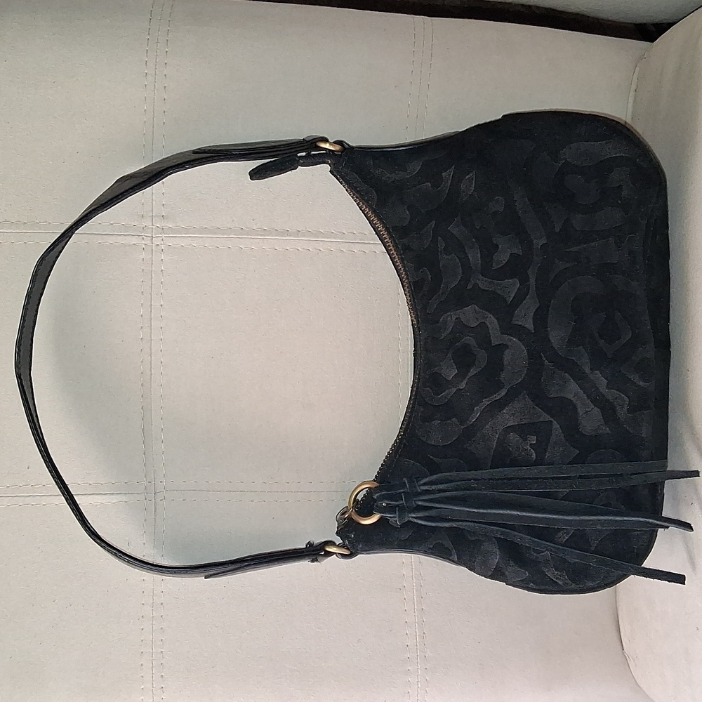 Franco Sarto suede hobo bag